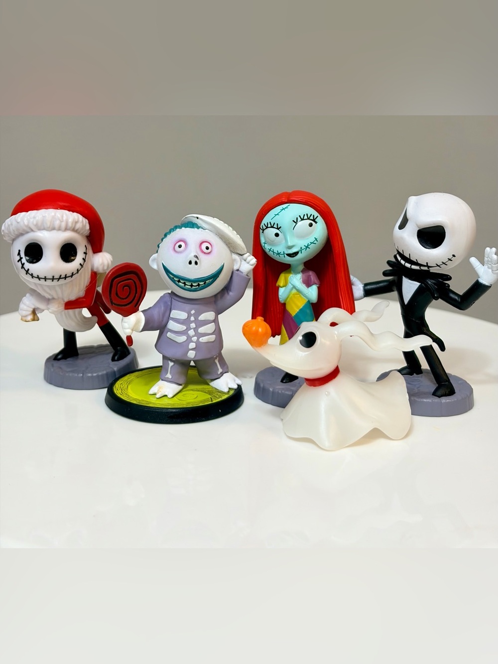 2023 Tim Burton’s The Nightmare Before Christmas - 5 Piece Lot /3” Figurines